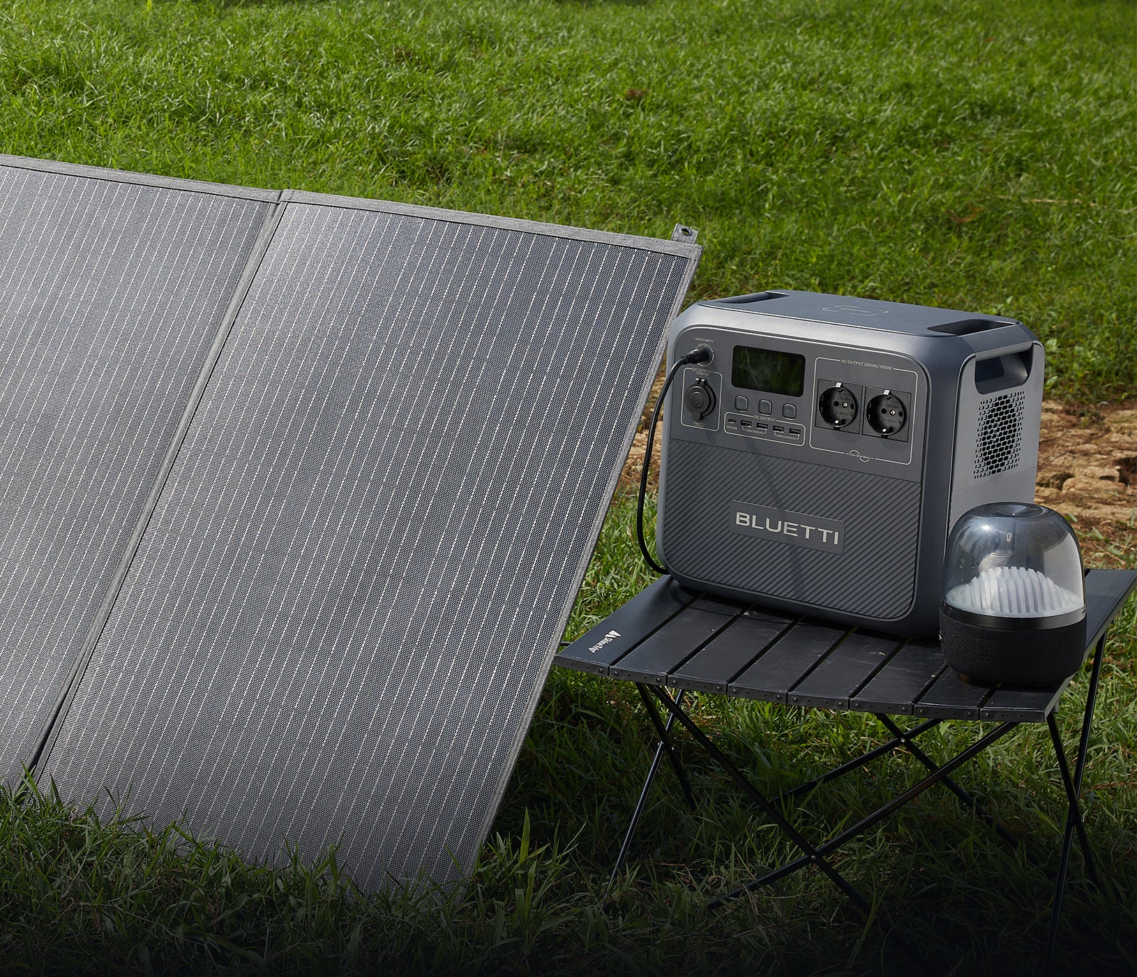 Solar Charging: Solar Input: 500W Max. Full Charge: 2.8~3.3Hrs